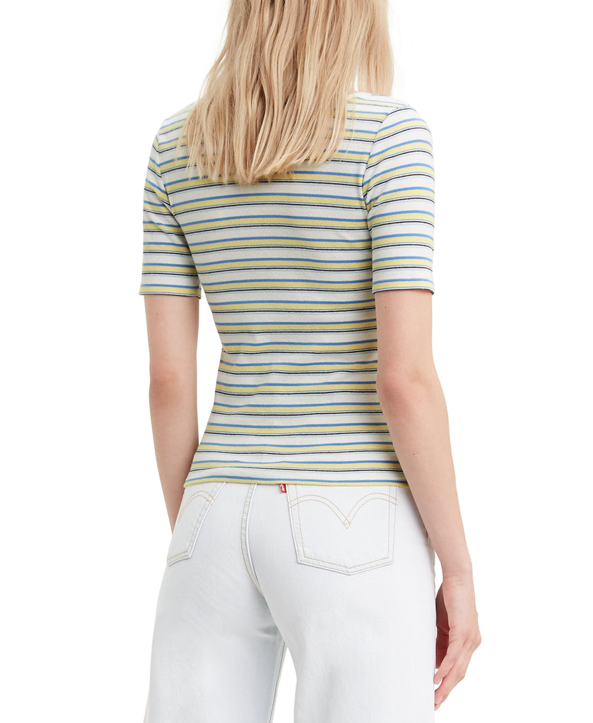 Levis Women Venice Striped Stretch T Shirt