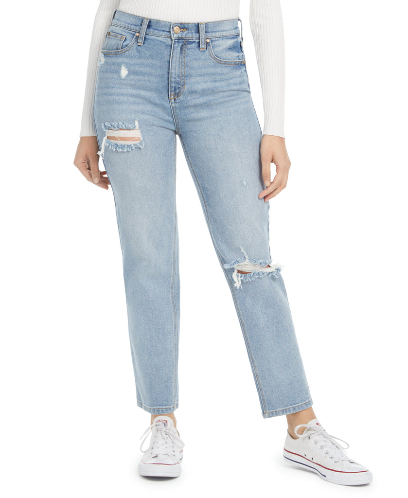 Celebrity Pink Women Slim Straight Cropped Jeans Riverfront