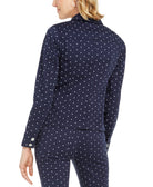 Charter Club Women Petite Printed Denim Jacket