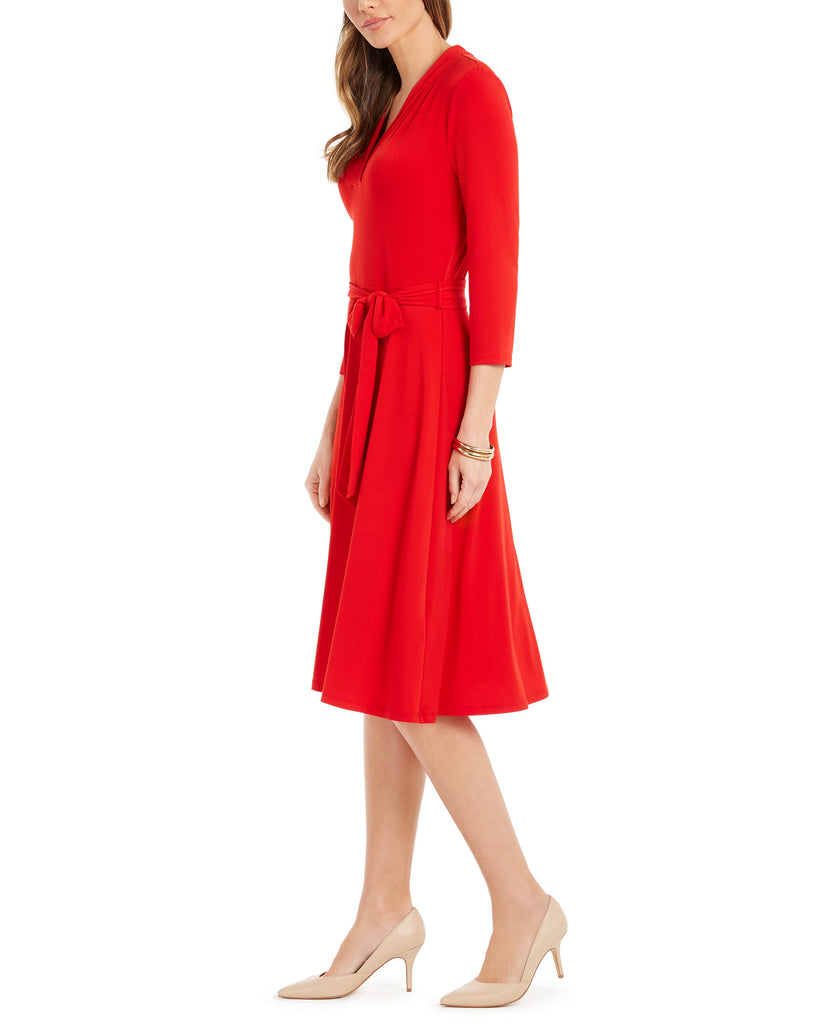 Charter Club Women 3 4 Sleeve Midi Dress