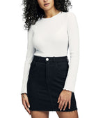 COTTON ON Women Classic Stretch Denim Mini Skirt Black
