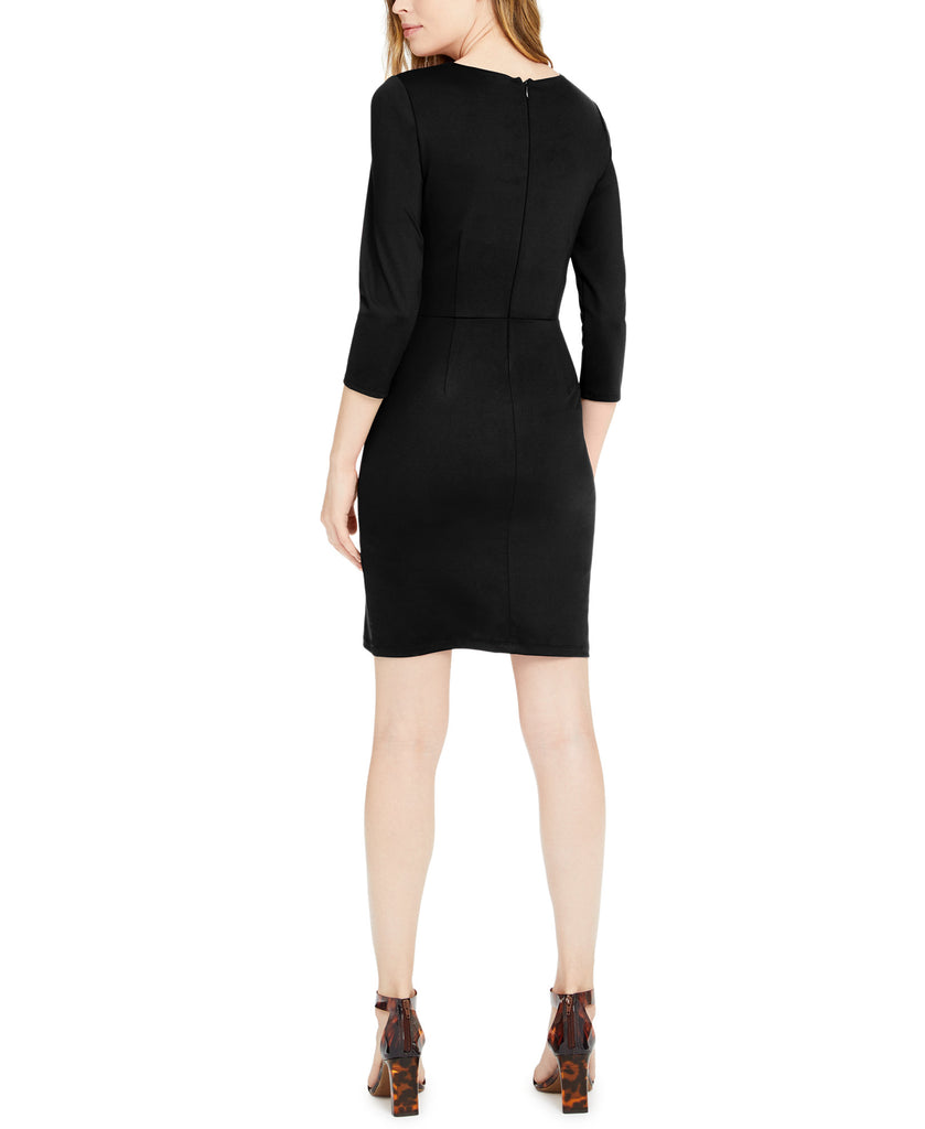 INC International Concepts Women Cross Front Sheath Dress