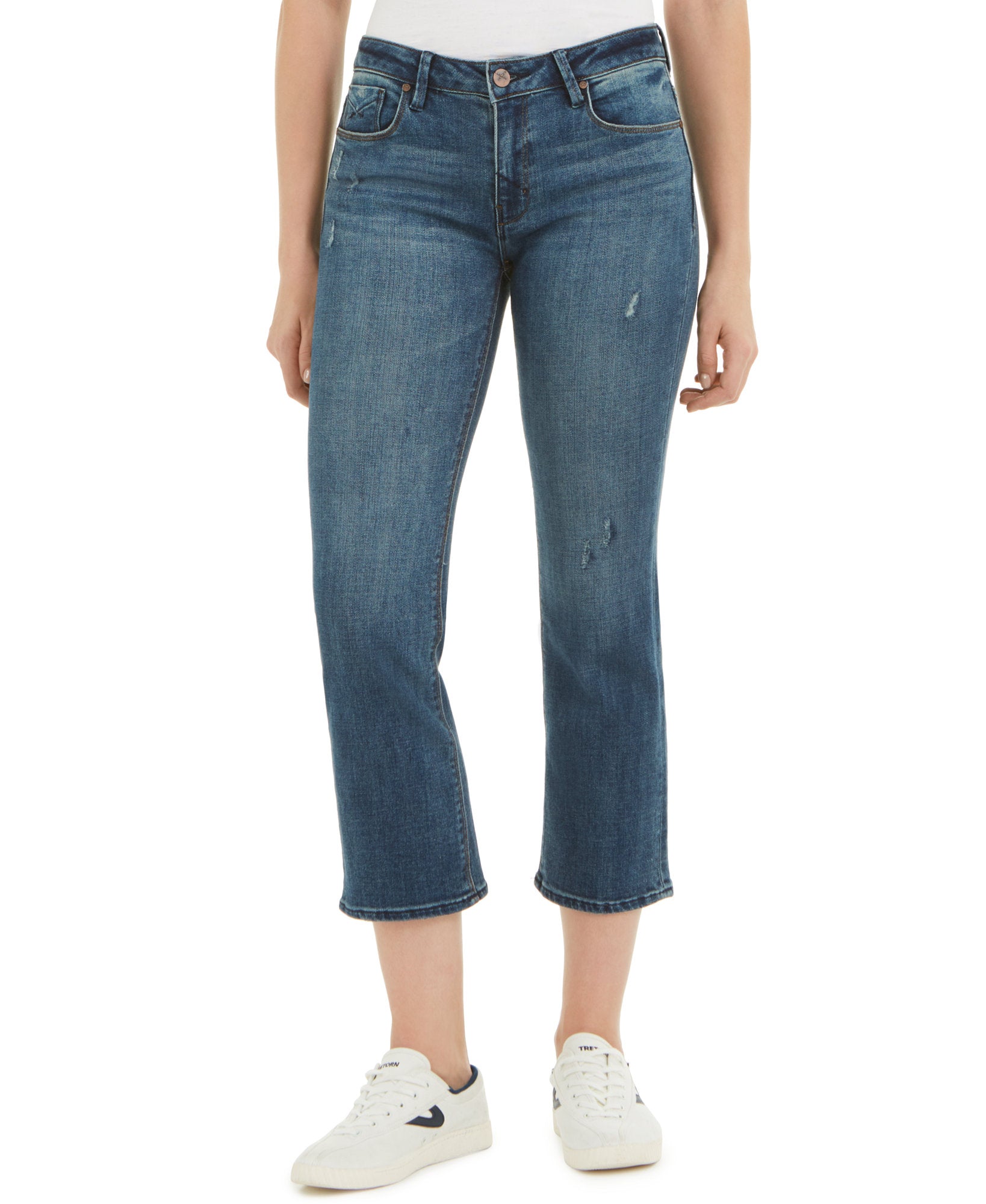 Unpublished Women Cropped Kick Flare Jeans Moxie