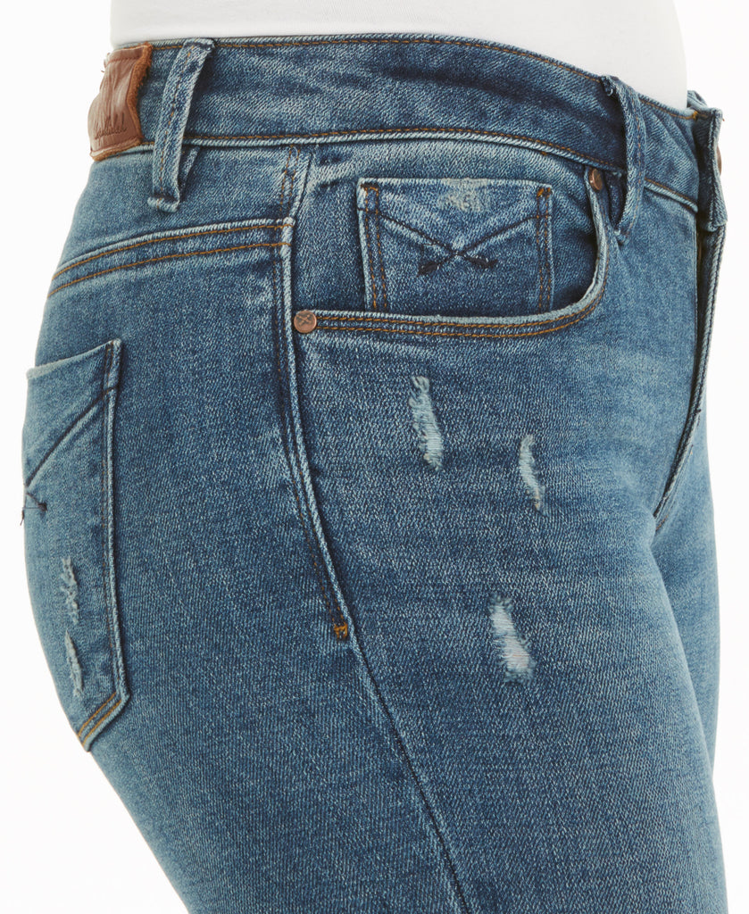 Unpublished Women Cropped Kick Flare Jeans