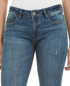 Unpublished Women Cropped Kick Flare Jeans