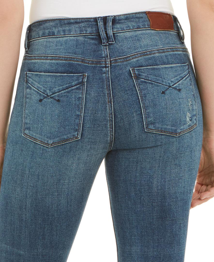 Unpublished Women Cropped Kick Flare Jeans