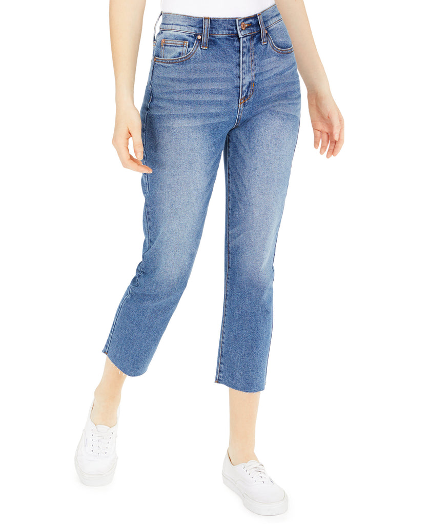 Celebrity Pink Womens Cropped Straight Leg Jeans Nostalgic