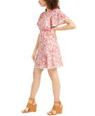 B Darlin Floral A Line Dress