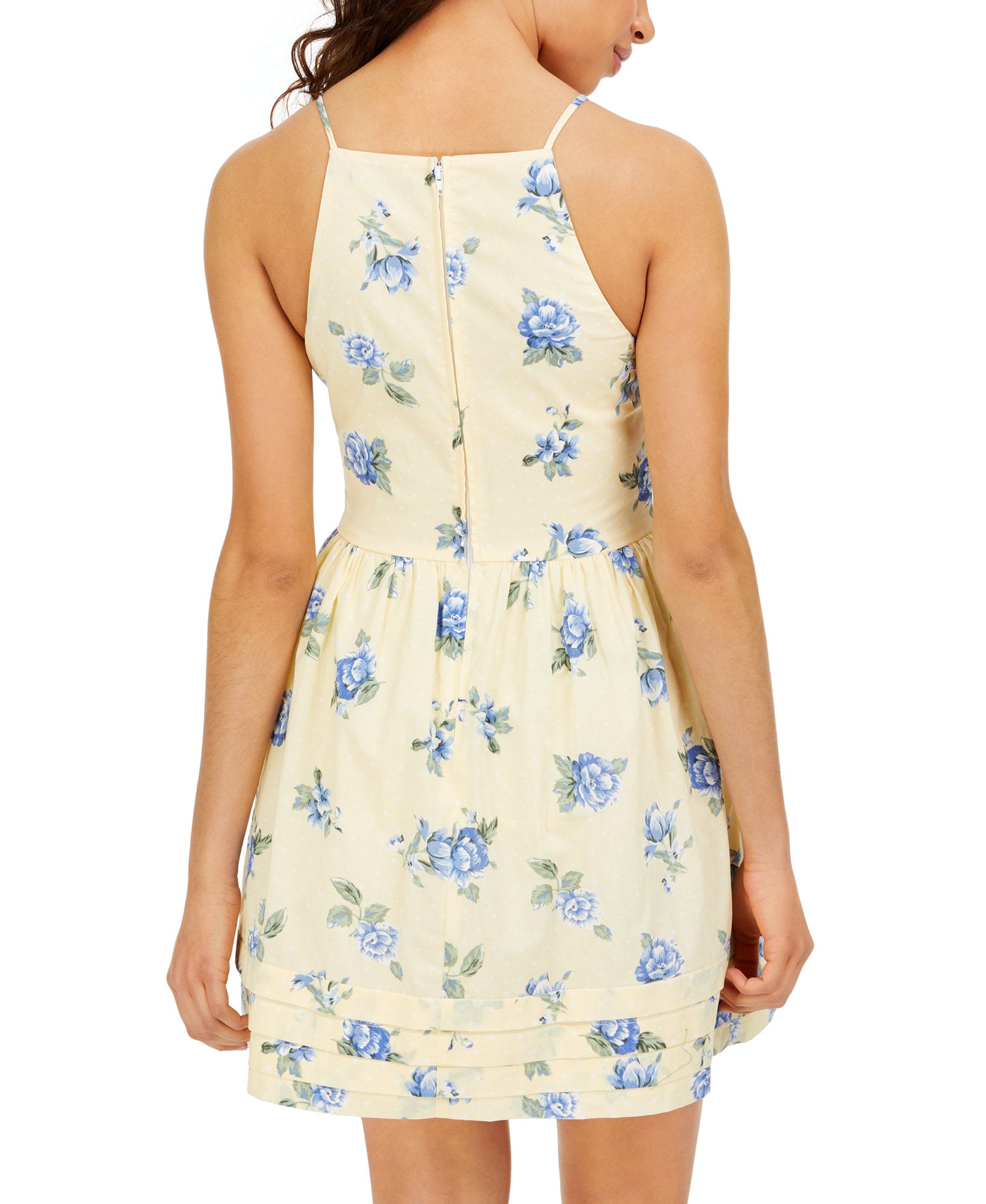 City Studios Women Floral Print A Line Dress