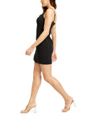 City Studios Women Lace Back Bodycon Dress
