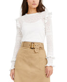 INC-International-Concepts-Women-Petite-Ruffled-Pointelle-Pullover-Sweater-Washed-White