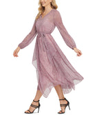 DKNY Women Printed Ruffled Dress