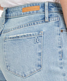 Articles of Society Women Ankle Straight Leg Jeans