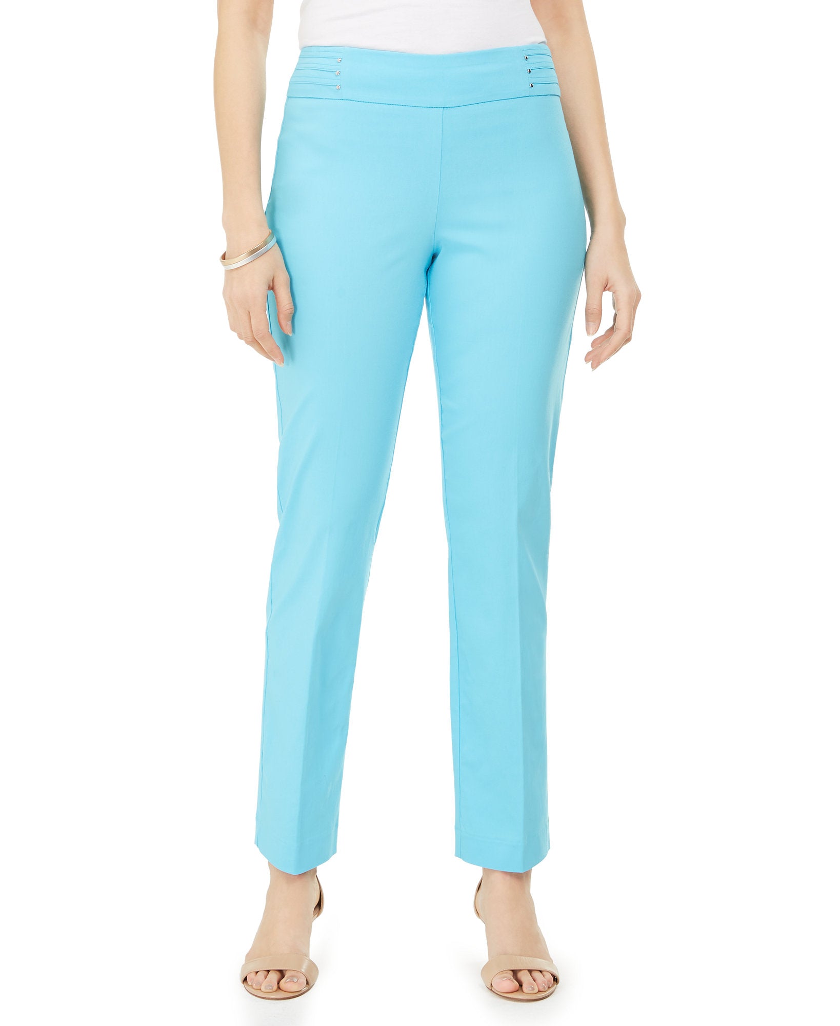 Petite Studded Pull-On Pants – Online Warehouse Sale