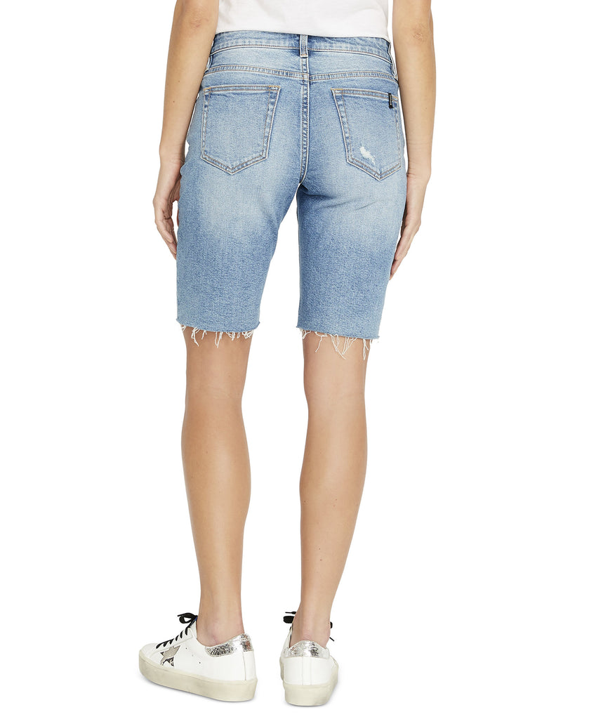 Buffalo Women Frayed Hem Bermuda Shorts