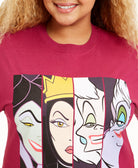 Love Tribe Women Plus Trendy Disney Villains T Shirt