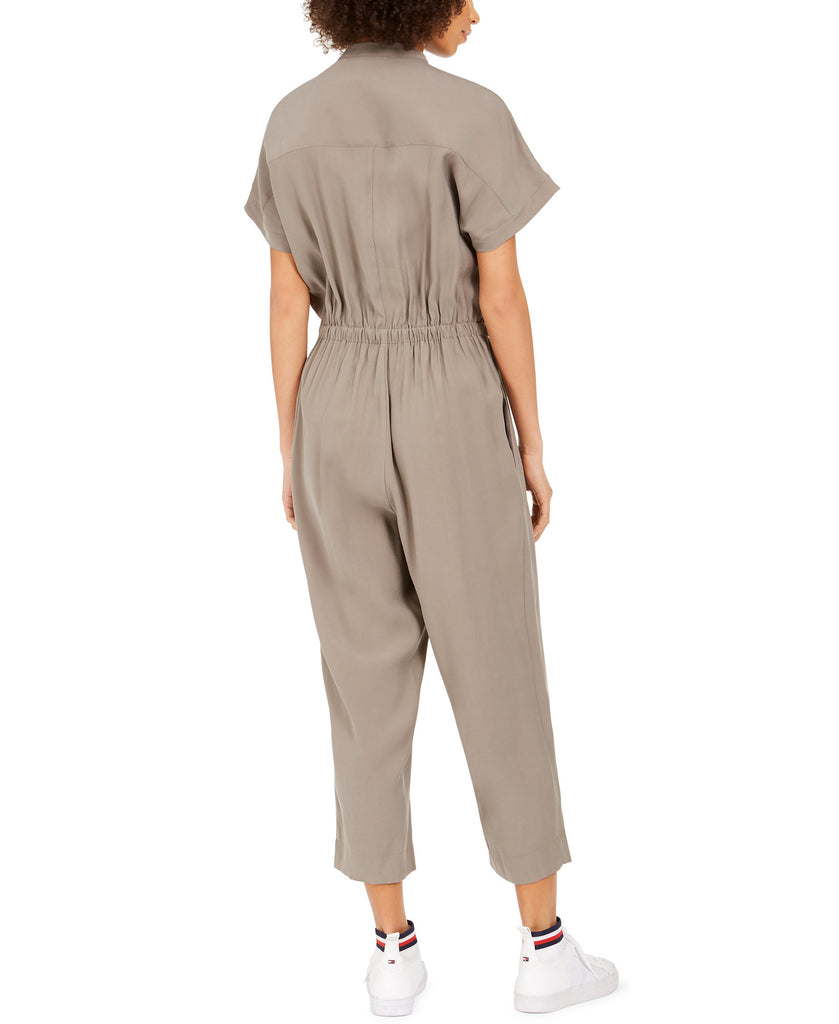 Tommy Hilfiger Women Drawstring Waist Jumpsuit