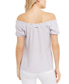 MICHAEL Michael Kors Women Sheared Jacquard Top