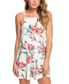 Roxy Women Favorite Song 2 Floral Print Romper