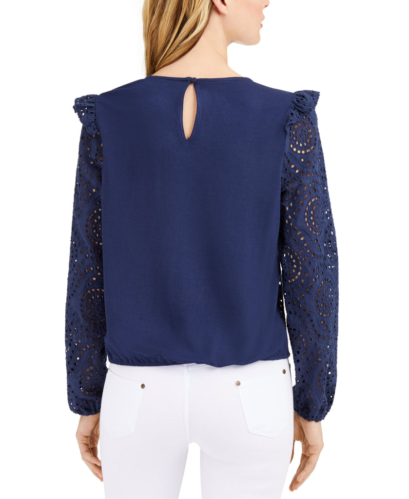 INC-International-Concepts-Women-Ruffled-Eyelet-Top