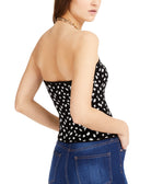 Bar III Women Printed Tube Top Sweater