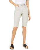 INC International Concepts Women Slim Fit City Shorts Toad Stool