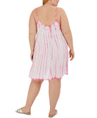 Raviya Women Plus Tie Dye Dress Swim Cover Up
