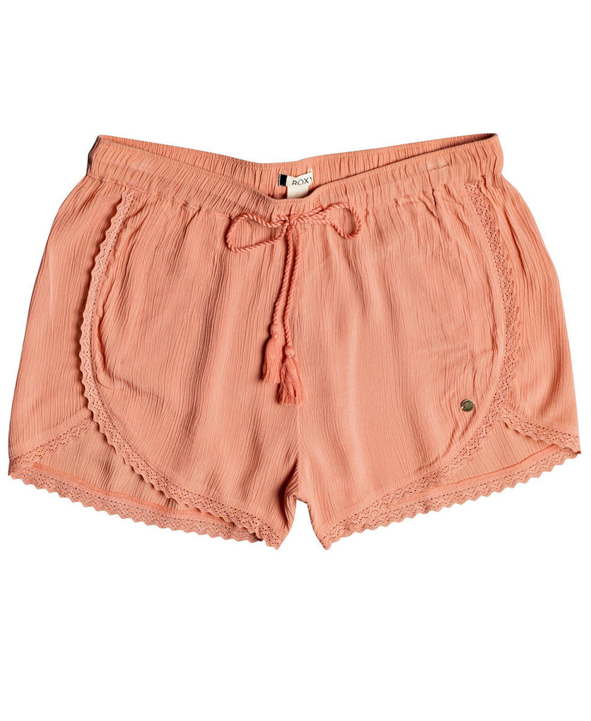 Roxy Womens Spring Sparkle Lace Trim Beach Shorts