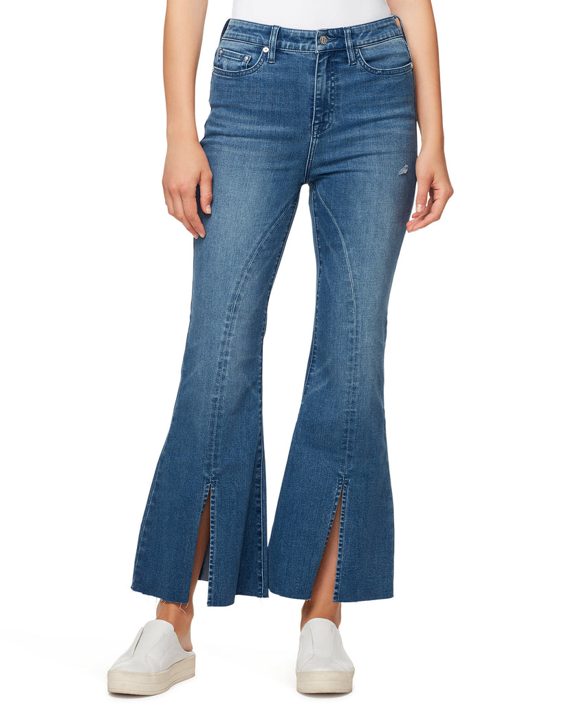 Ella Moss Women High Waist Kick Flare Jeans Edie