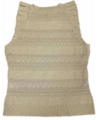 INC International Concepts Women Ruffle Trim Sweater