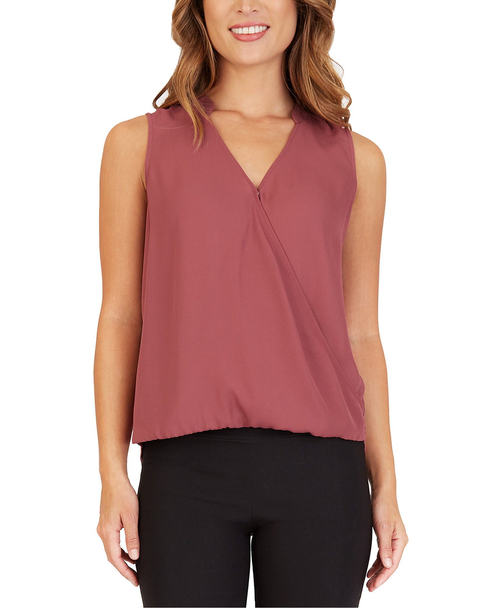 BCX-Women-Faux-Wrap-Top-Orchid