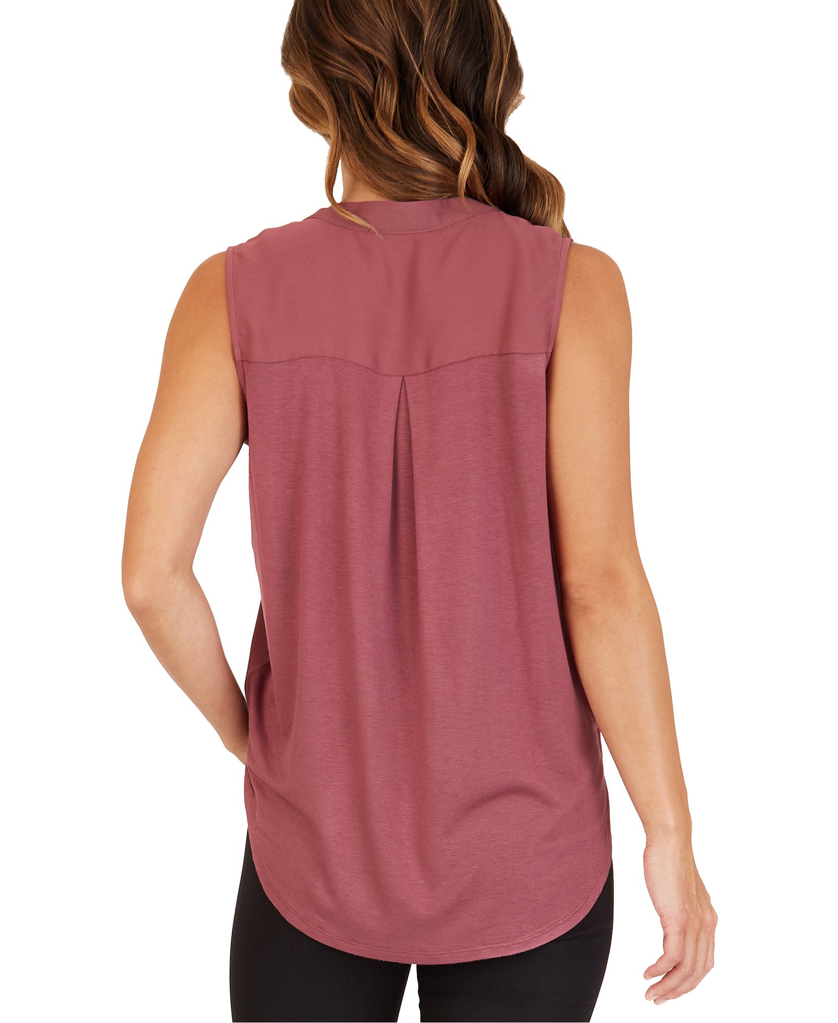 BCX-Women-Faux-Wrap-Top