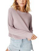 COTTON ON Women Archy Cropped Pullover Lilac