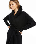 INC International Concepts Women CULPOS x Fringe Cardigan Sweater