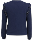 INC International Concepts Women Ruffled Star Sweatshirt