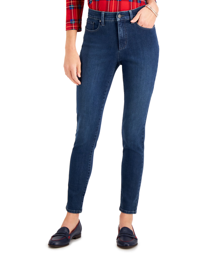 Charter Club Women Windham High Rise Skinny Jeans Hydra Wash