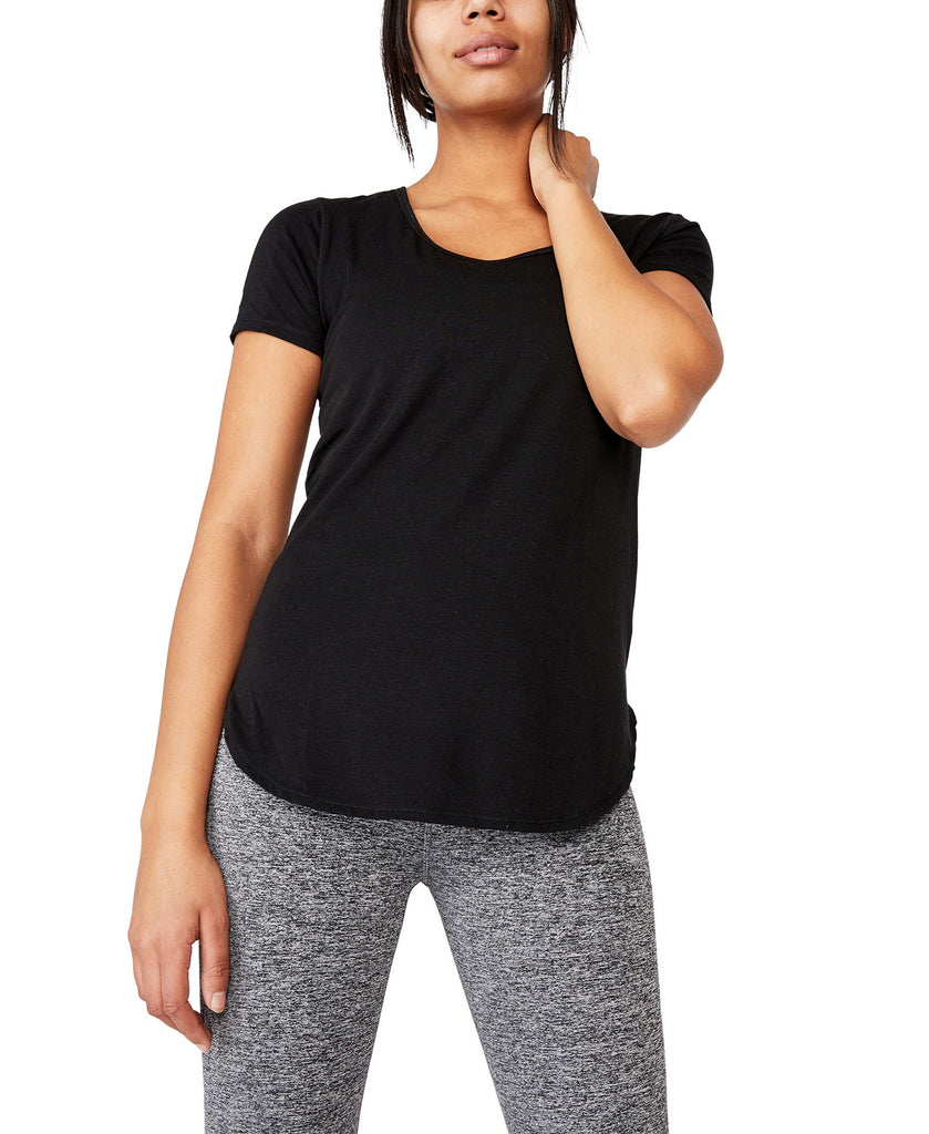 COTTON ON Women Gym T shirt Black