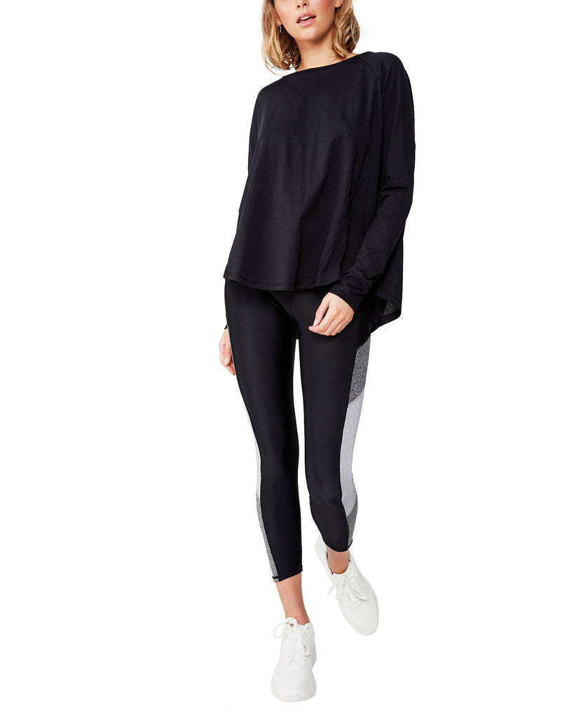 Cotton On Women Active Rib Long Sleeve Top