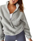 COTTON ON Women Sherpa Zip Fleece Sweatshirt