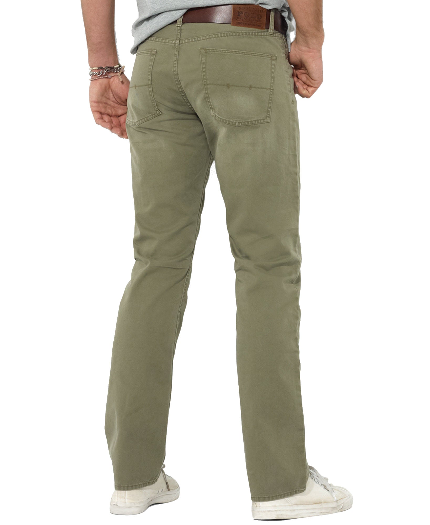 Polo Ralph Lauren Men Flat Front Straight Fit 5 Pocket Chino Pants