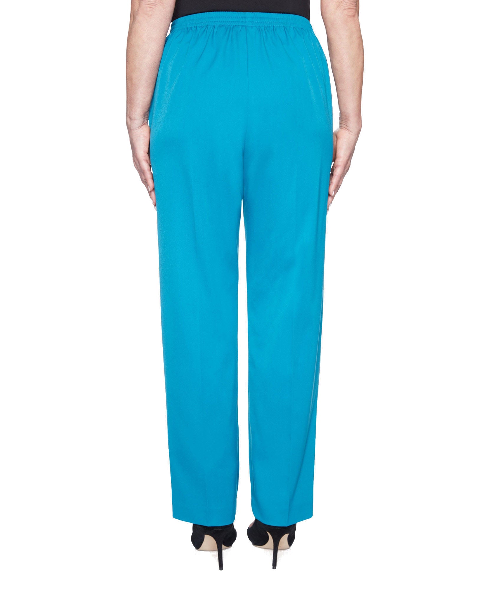 Alfred Dunner Women Colorado Springs Twill Proportioned Pant