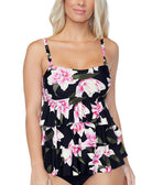 Island Escape Women Tiered Tankini Top