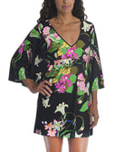Trina Turk Women Moonlit Lotus Tunic Cover Up Multi