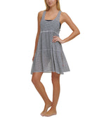 Tommy Hilfiger Women Burnout Stripes Dress Cover Up
