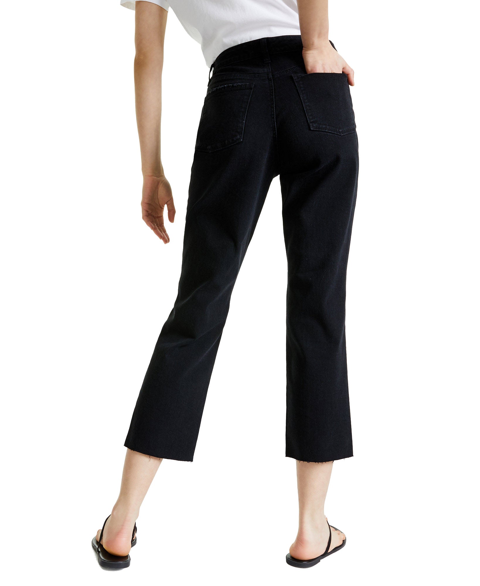 Style & Co Women Petite Straight Leg Cropped Jeans
