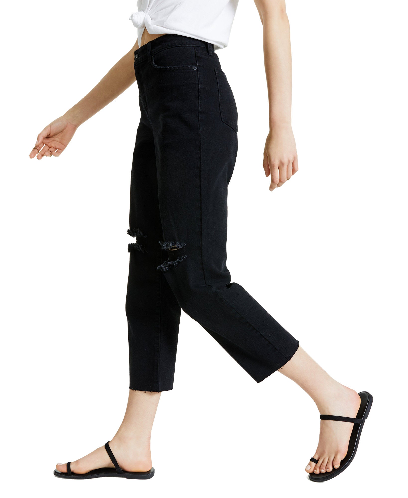 Style & Co Women Petite Straight Leg Cropped Jeans