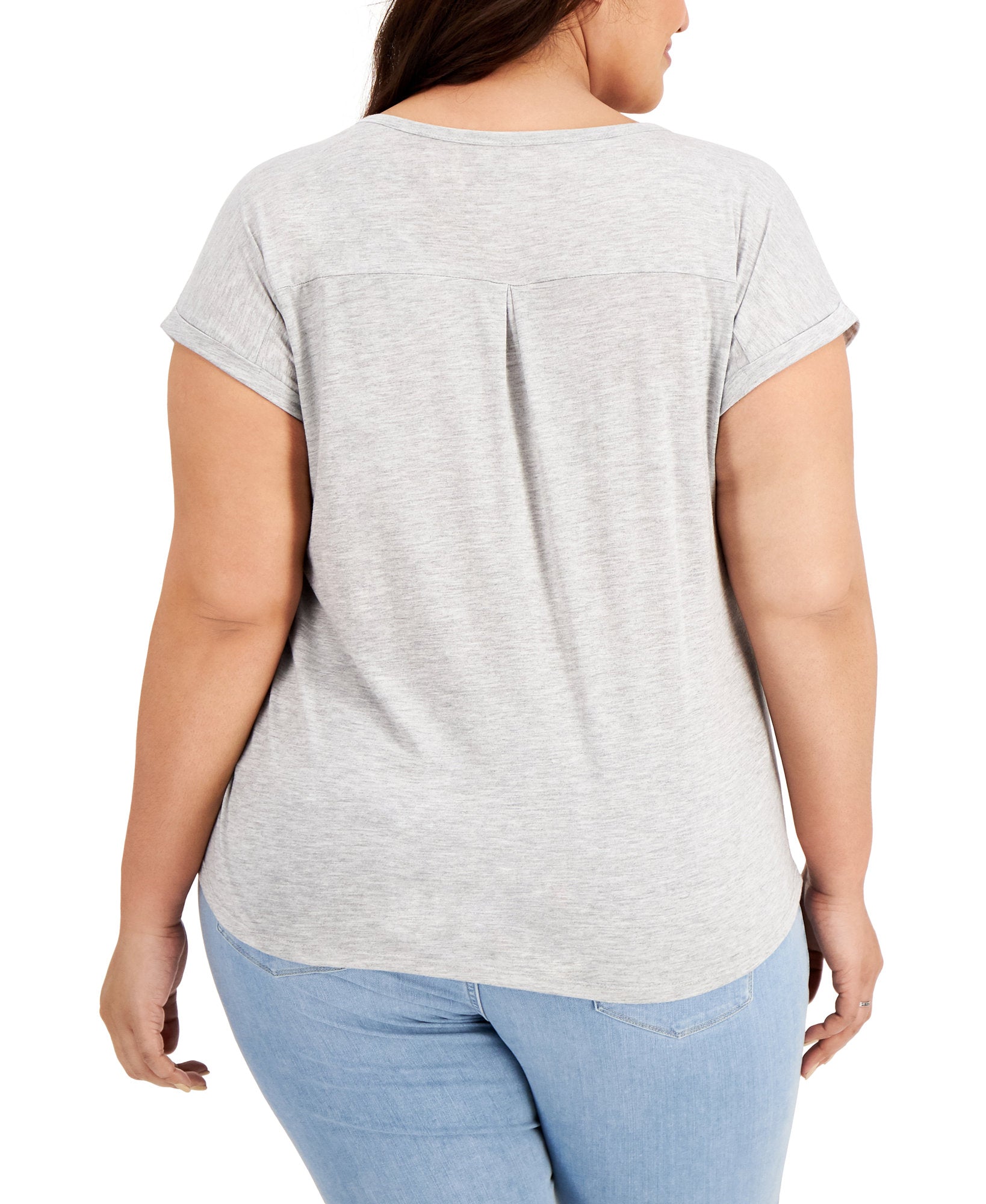 Style & Co Women Plus Graphic T Shirt