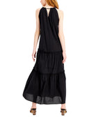 INC International Concepts Women Tiered Halter Maxi Dress