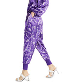 INC International Concepts Women Printed High Rise Jogger Pants
