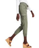 INC International Concepts Women Petite Cargo Jogger Pants